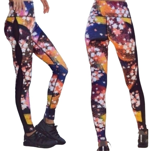 Free People Pants - Free People Movement Liza Multicolored Floral Print Leggings